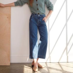 BRAND NEW everlane wide leg jeans
